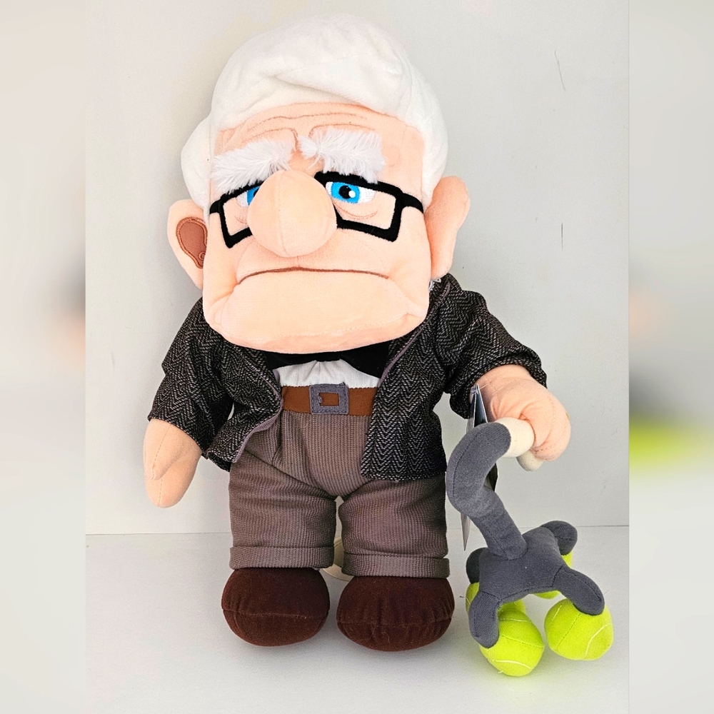 Disney Store Pixar UP Carl Frederickson 14" NWT